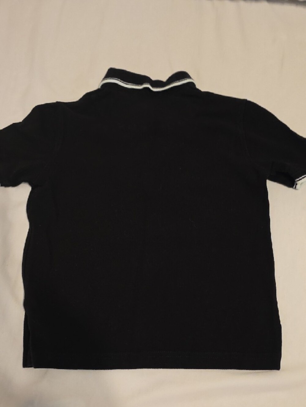 Boss Black Polo with White Trim - Picture 6 of 6